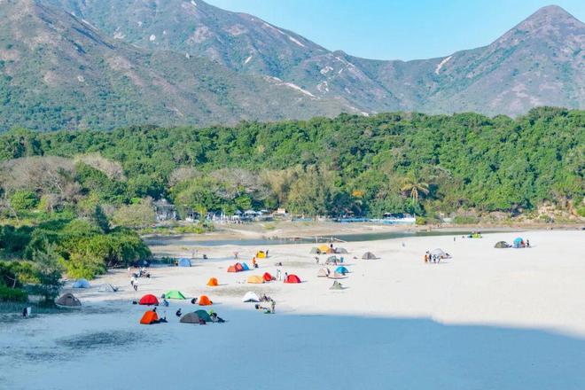 二段徒步露营、打卡网红破边洲、游览塔门岛AG真人地址深港跨年徒步丨香港麦理浩径第(图1)